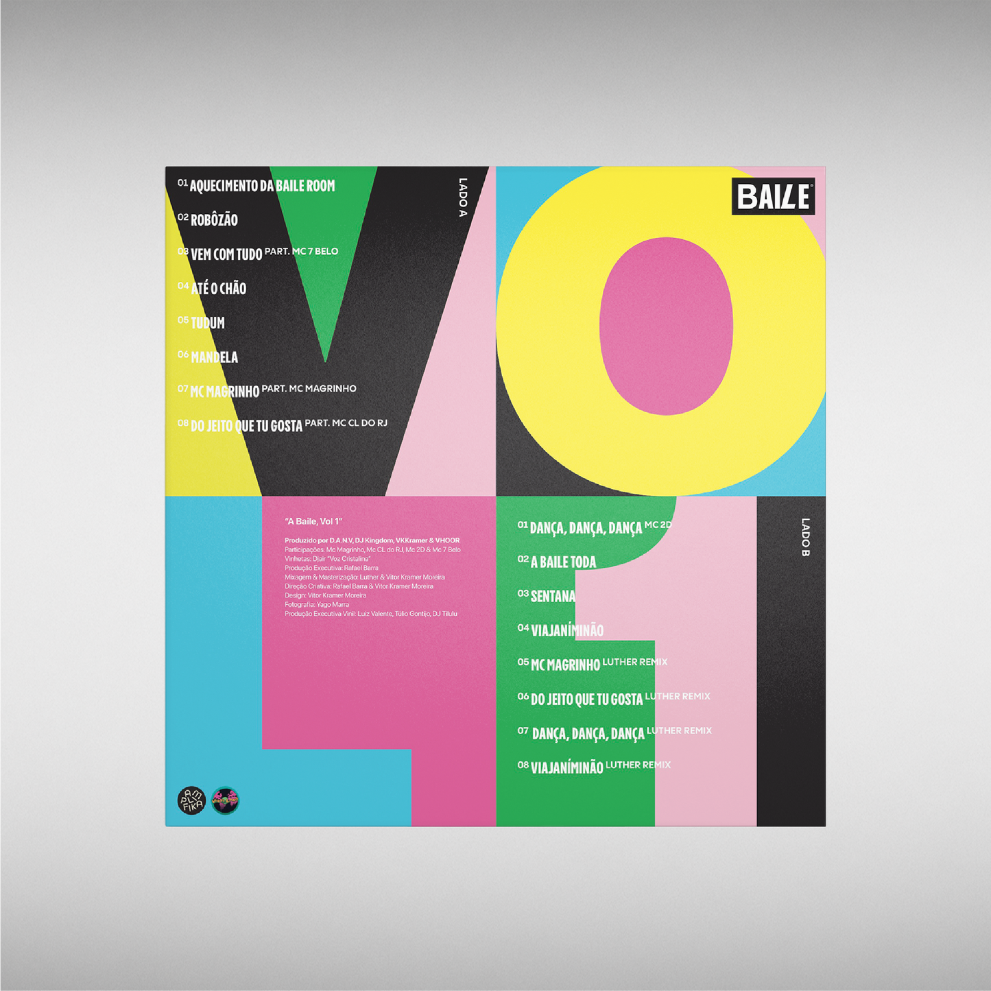 A Baile Vol. 1 *D.A.N.V, Kingdom, VKKRAMER e VHOOR